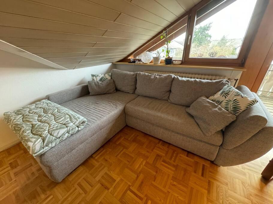 Gemuetliche Wohnung Bei Bad Waldsee Mit Balkon Exterior foto